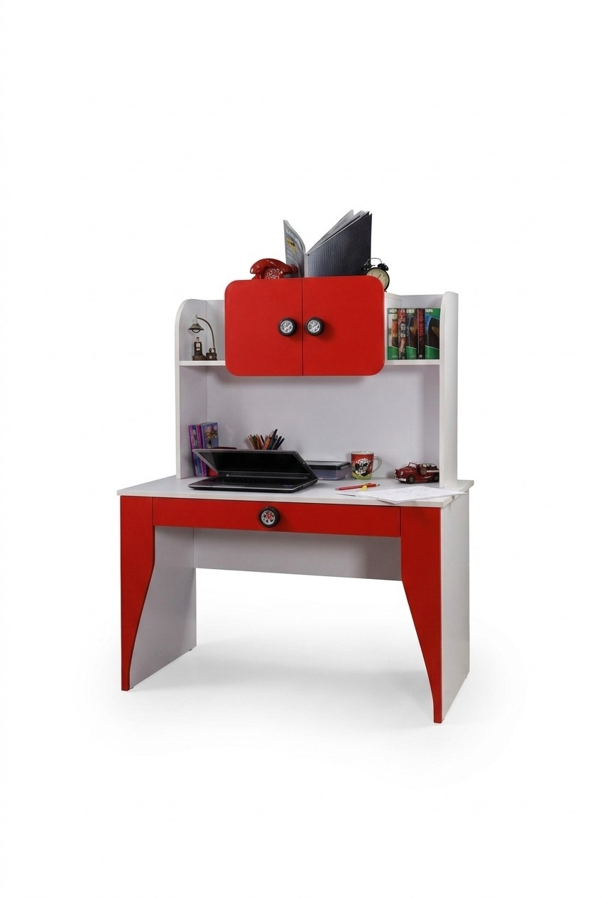 Schreibtisch Mit Regalen Moderner Jugendzimmer Kinderzimmer Designer Möbel Luxus