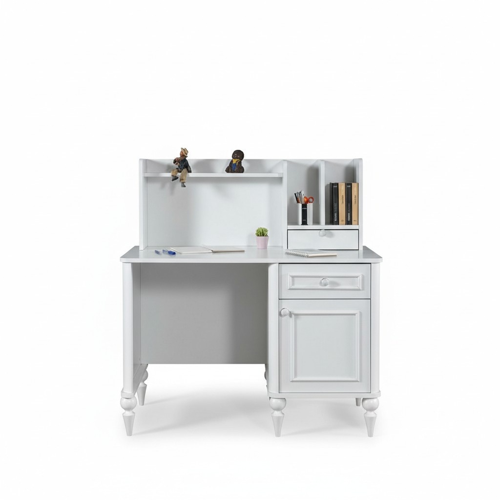 Schreibtisch Modern Schreibtisch Holz Jugend Kinderzimmer Weiß Möbel
