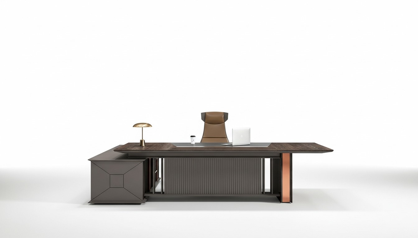 Schreibtisch Tisch Büro Einrichtung Arbeitstisch Kanzlei Aktenschrank 2tlg. Neu