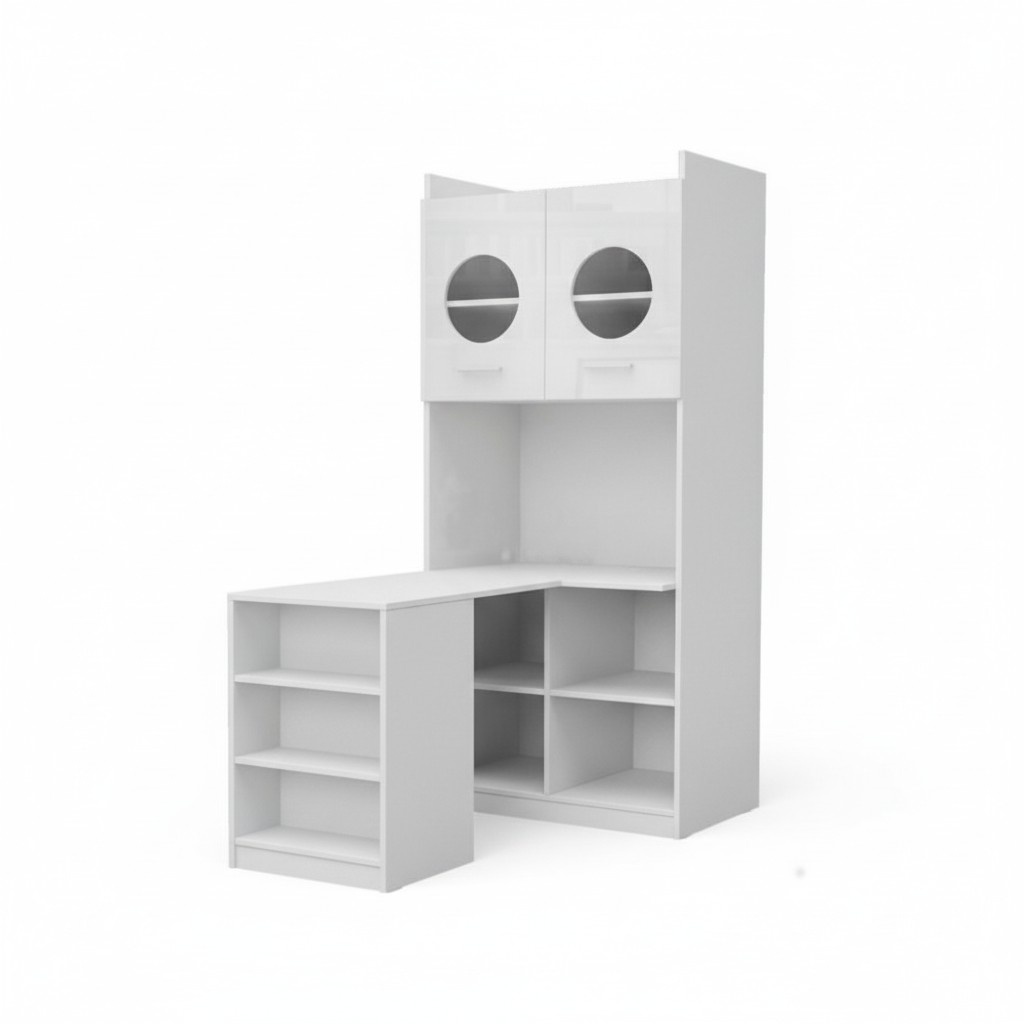 Schreibtisch Weiß Tisch Büro Kinderzimmer Jugendzimmer Tische Neu Hochglanz