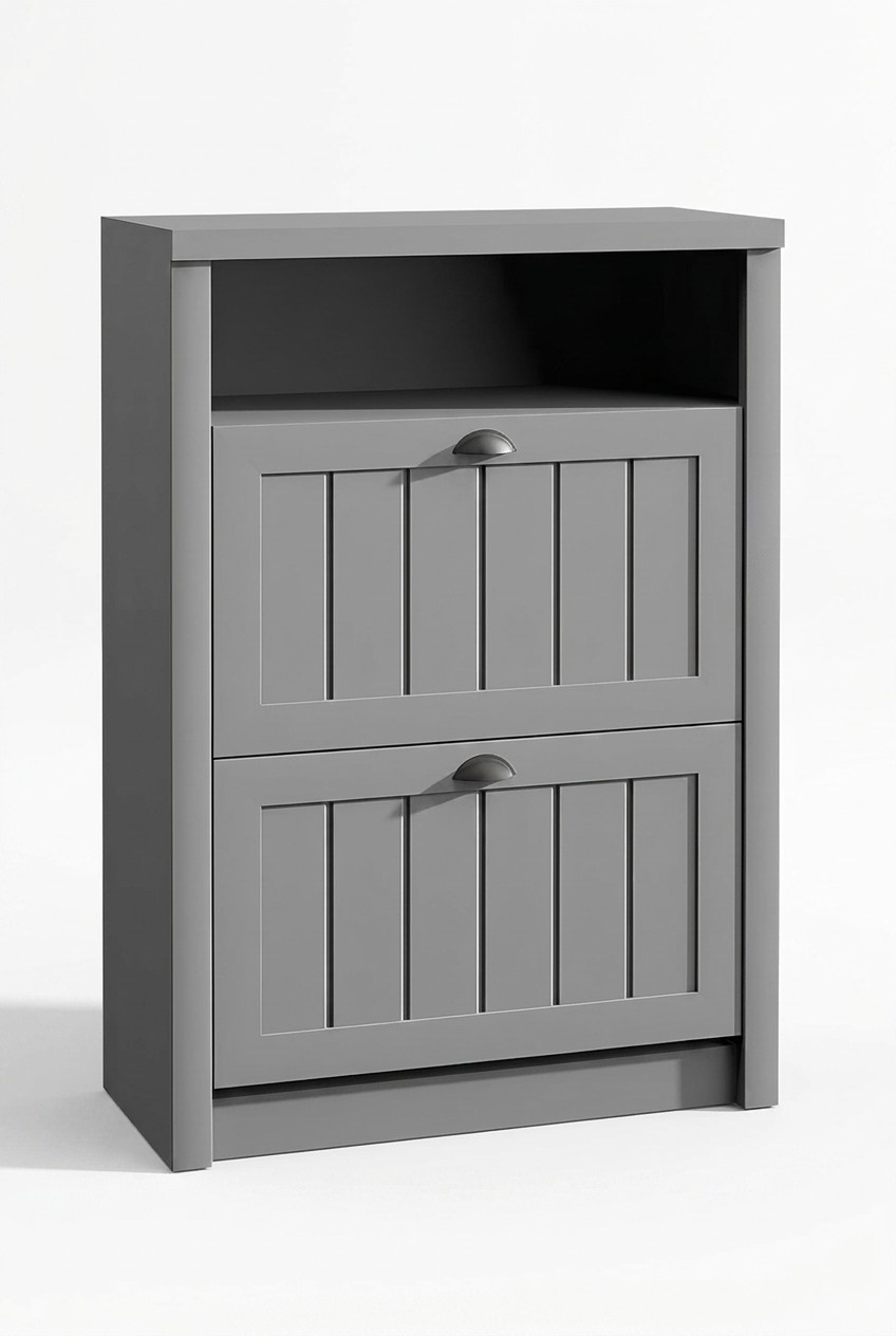 Schuhklappenschrank Schuhschrank Schuhkippschrank Doppelfach Schuhmöbel