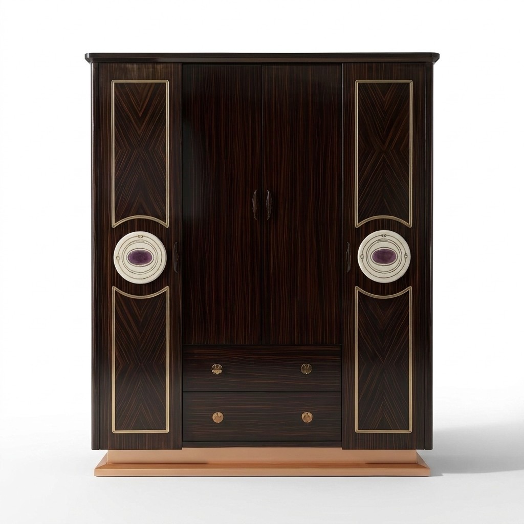 Schwebetüren Schrank Schrank Kleiderschrank Holz Hochglanz Schlafzimmer