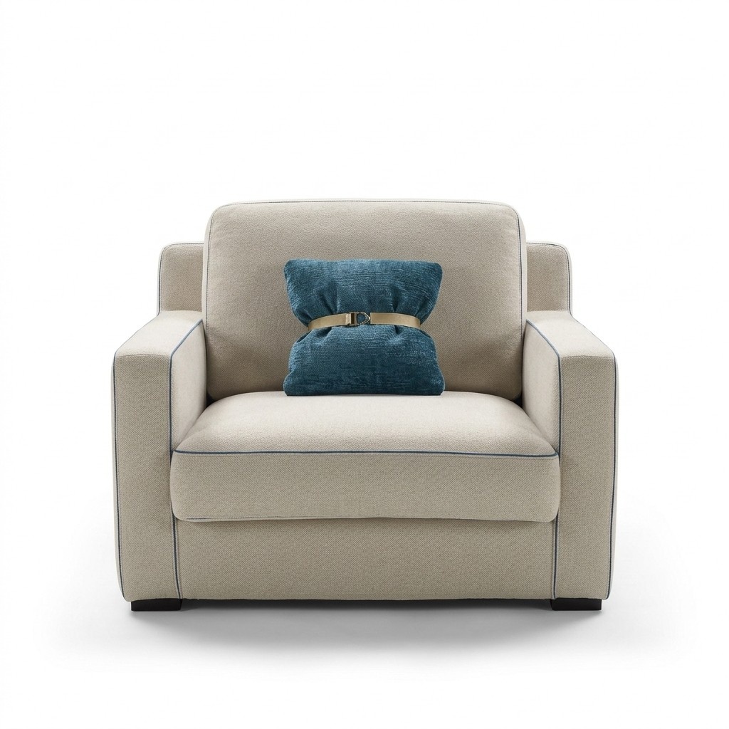 Sessel 1 Sitz Textil Lounge Luxus Prianera Neu Sessel Design Modern Neu