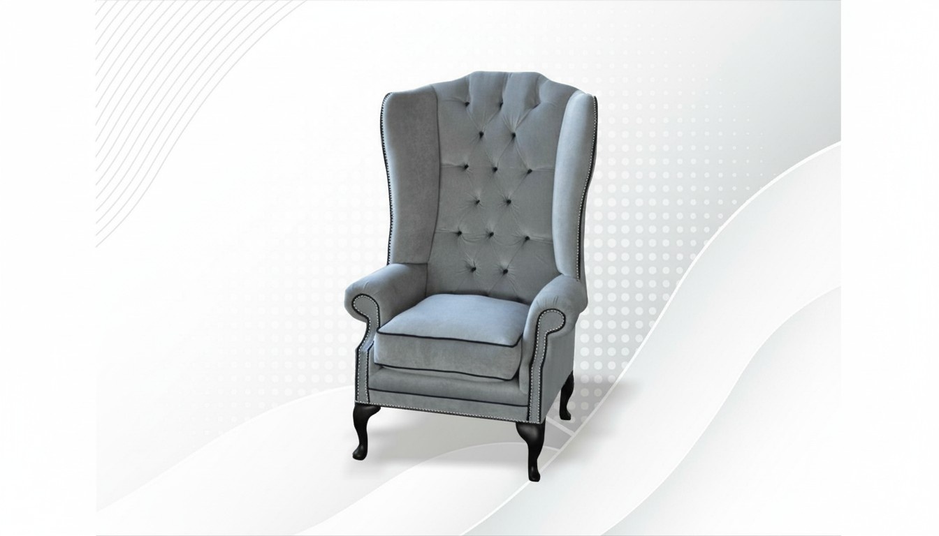 Sessel 1 Sitzer Relax Polster Fernseh Textil Stoff Sofa Couchen Chesterfield Neu