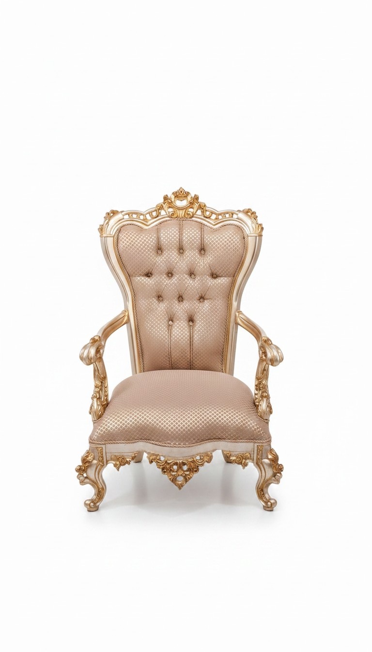 Sessel Antik Stil Stühle Lehnstuhl Barock Rokoko Möbel Einrichtung Neu