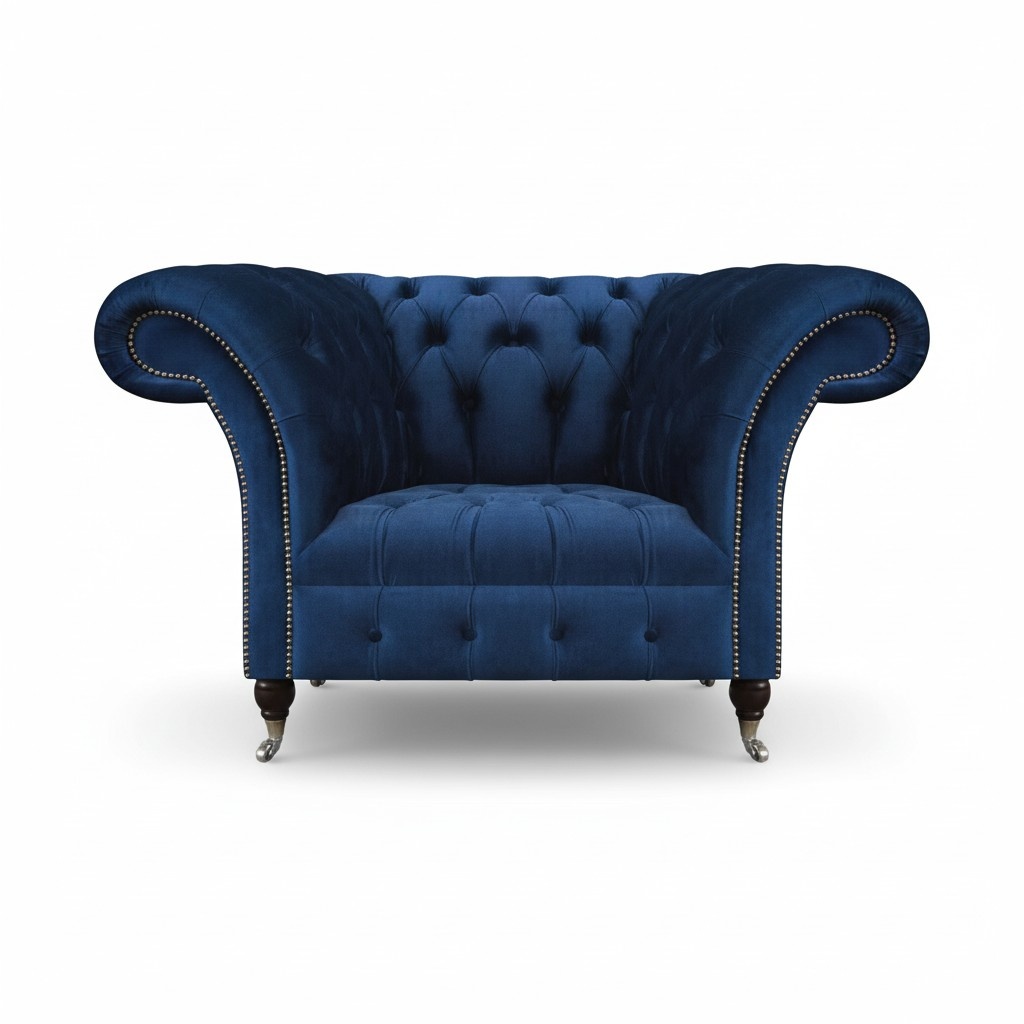 Sessel Chesterfield Polstermöbel Designer Einrichtung Polstermöbel Wohnzimmer