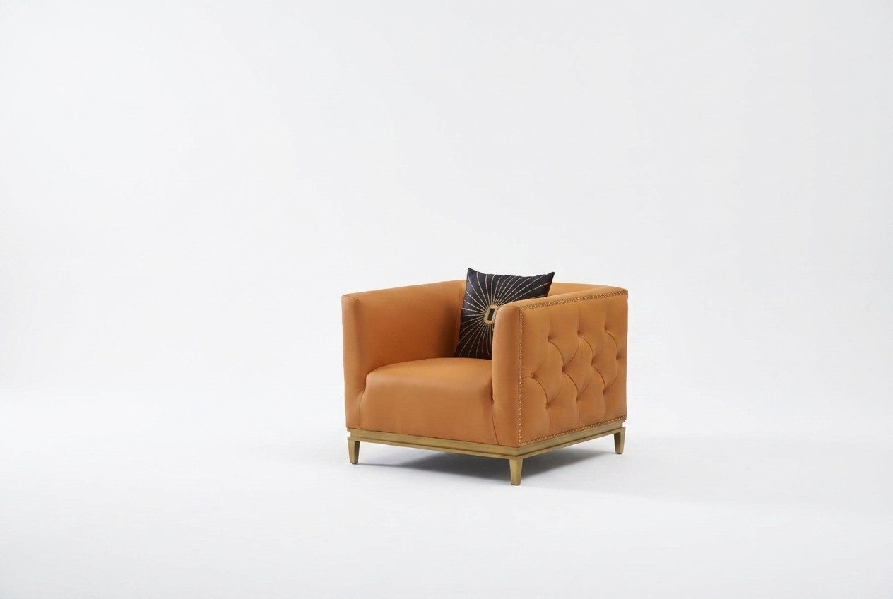 Sessel Design Couch Sofa Sitzer Leder Lounge Club Polster Luxus Ohren Sitz Relax !