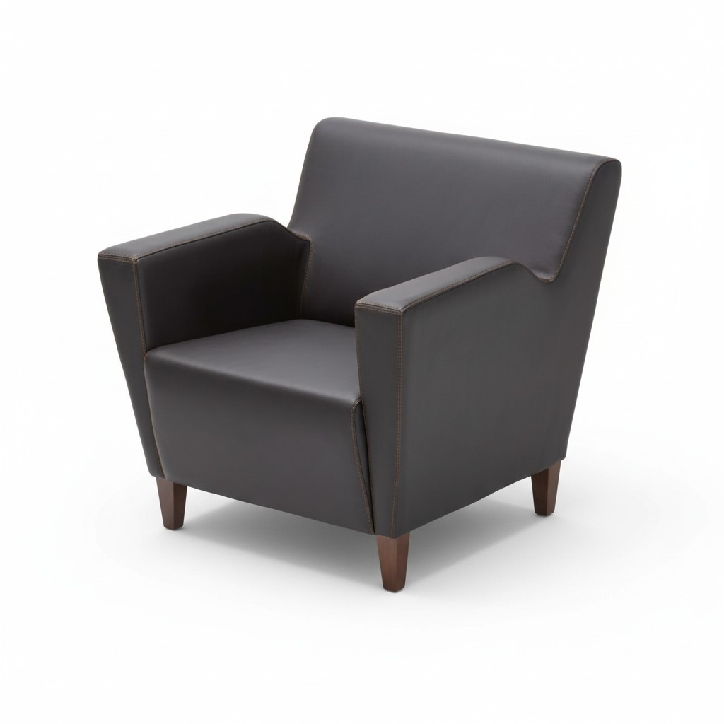 Sessel Design Couch Sofa Relax Leder Büromöbel Polster Sitzer Luxus Einsitzer