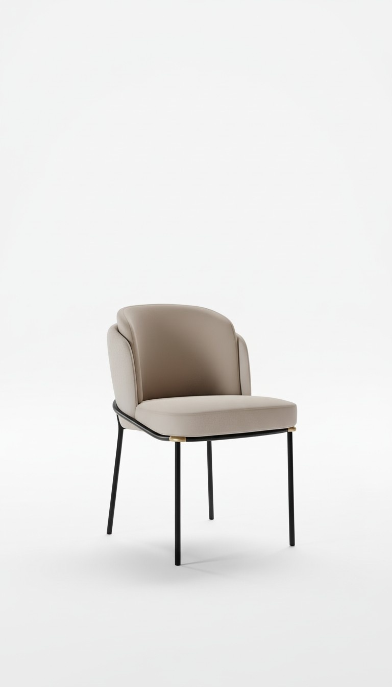 Sessel Metall Design Polster Lounge Club Stuhl Sitz Relax Luxus Zimmer