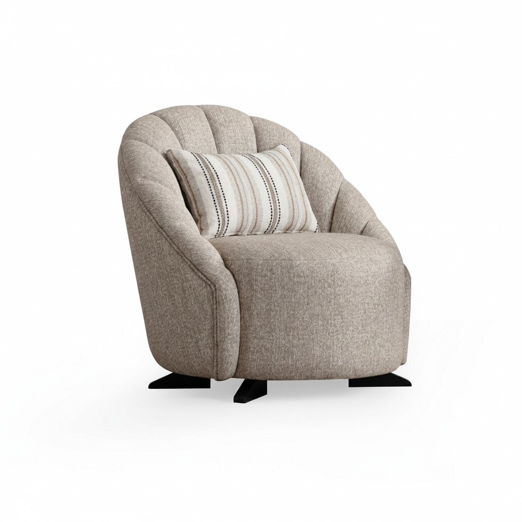 Sessel Sitz Modern Design Moderner Stoff Einsitzer Relax Stil Luxus Möbel Neu