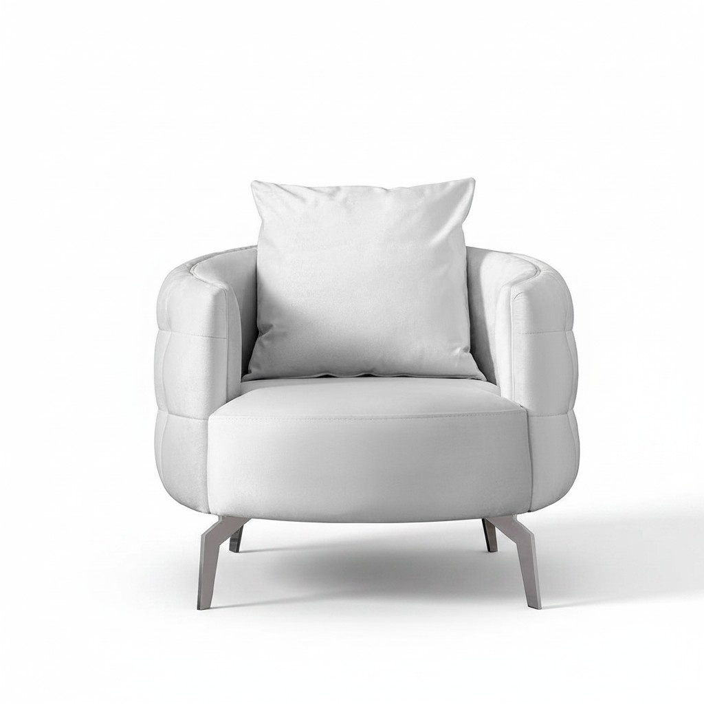 Sessel Textil Polster Couch Wohnzimmer Sitzer Luxus Bunte Relax Modern Neu