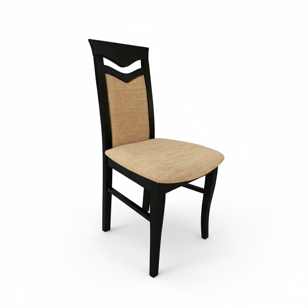 Set 10x Sessel Stuhl Designer Holz Stoff Polster Stühle Gastro Esszimmer Lehn