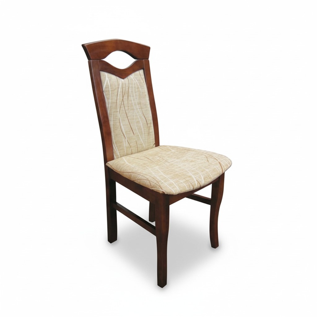 Set 2x Sessel Stuhl Design Holz Textil Polster Stühle Gastro Esszimmer Stoff Neu