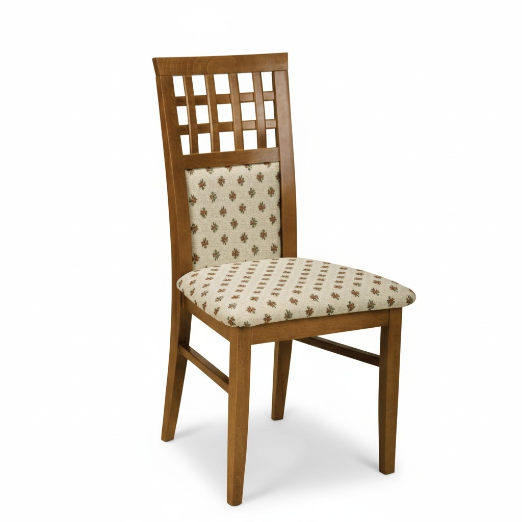 Set 4x Designer Stuhl Leder Lehnstuhl Polster Stühle Gastro Esszimmer