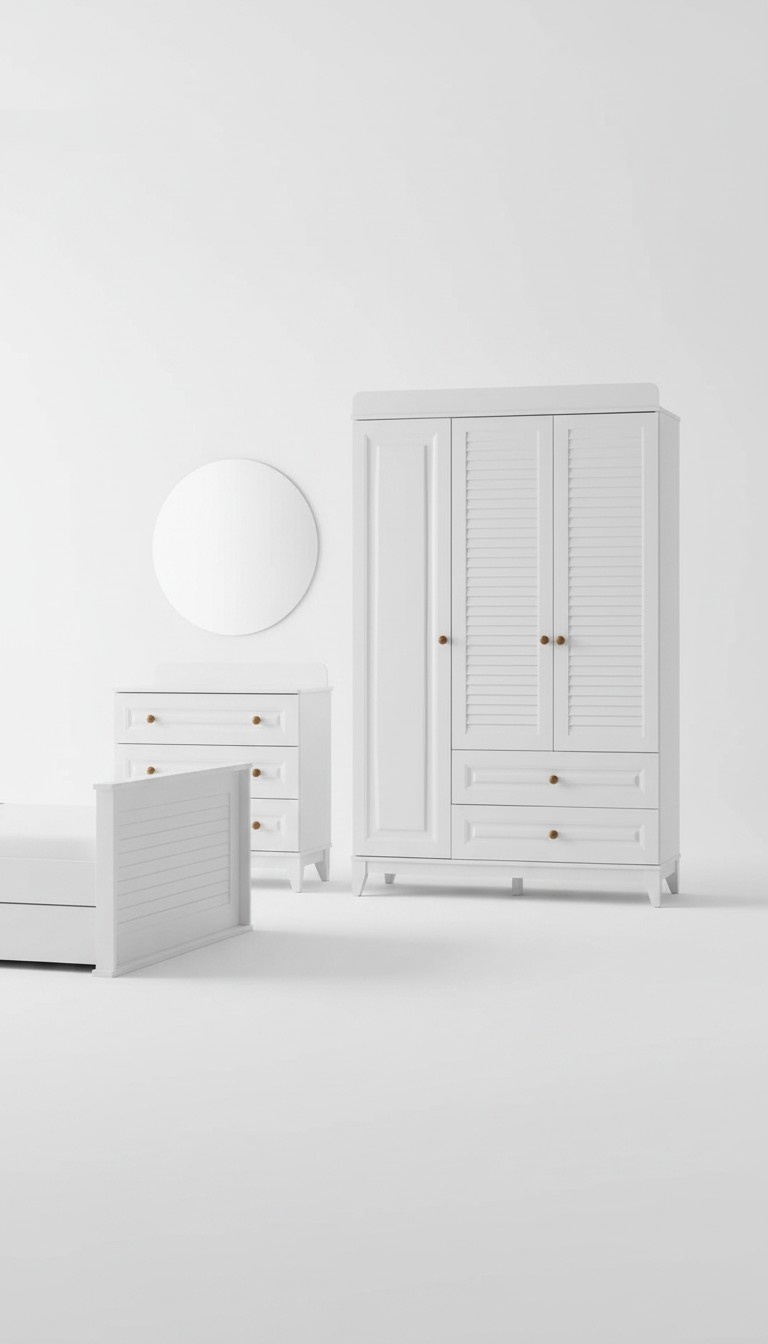 Set Kleiderschrank + Kommode praktische und stilvolle Möbel für jedes Zimmer