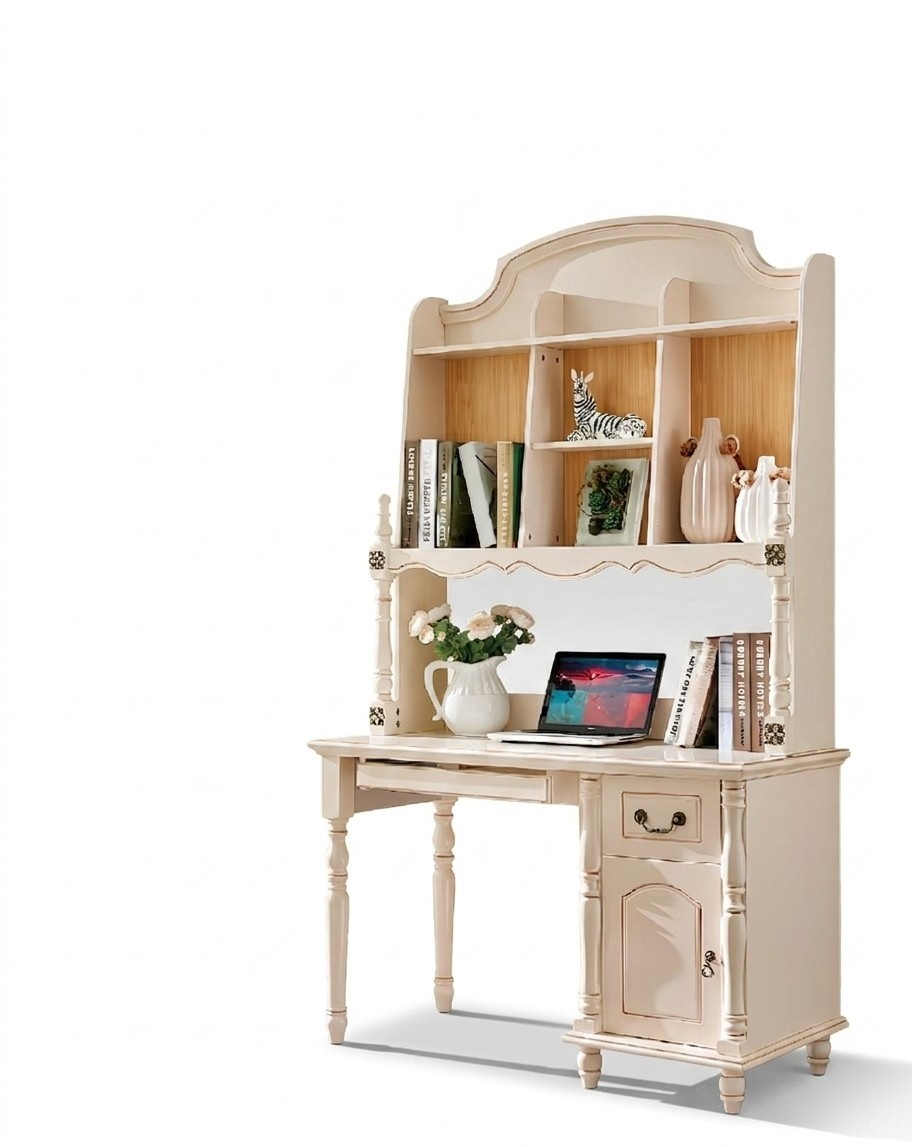 Set Schreibtisch Schrank + Sessel Bürotisch mit Schubladen PC Tisch 2 tlg.