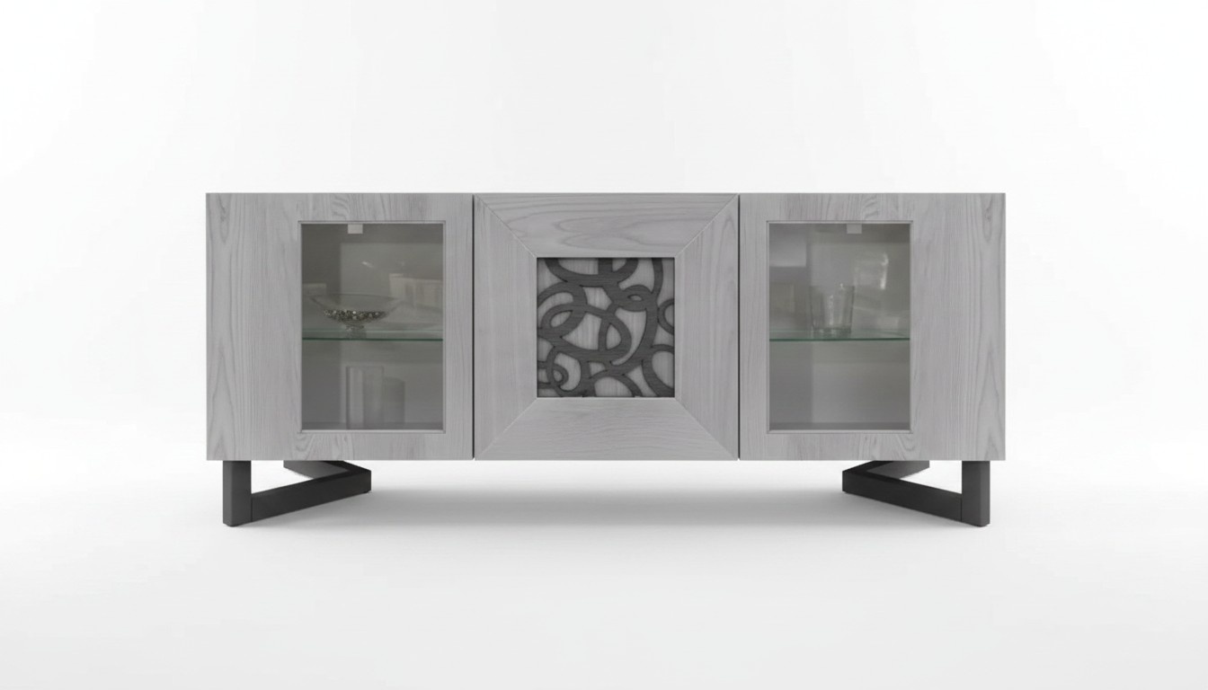 Sideboard grau neu wohnzimmer Stil Modern Luxus wunderschön