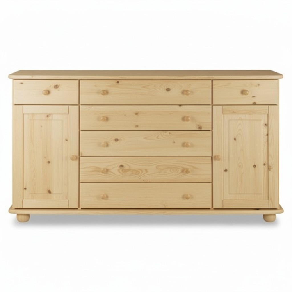 Sideboard Kommode Massive Anrichte Schrank Möbel Kommoden Echtholz Schränke Neu