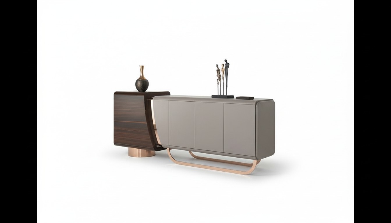 Sideboard Kommode Schrank Konsole Anrichte Büromöbel Büro Einrichtung Holz Neu