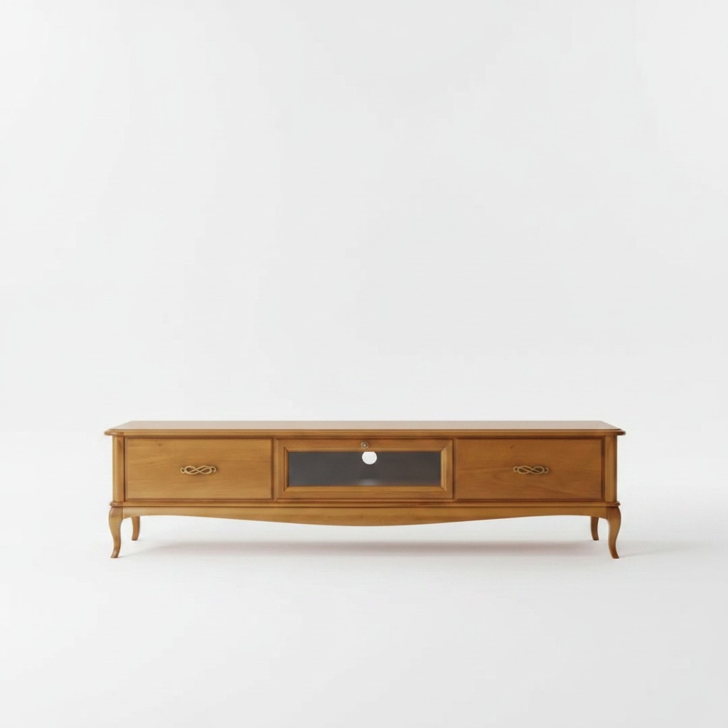 Sideboard Kommoden Möbel Braun TV-Ständer Luxus Wohnzimmer Holz Neu