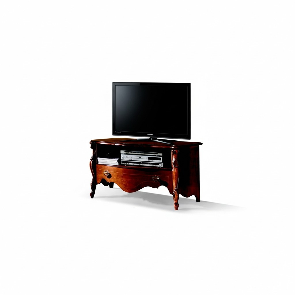 Sideboard tv Lowboard rtv Schrank Italienische Möbel Wohnzimmer Holz Echtholz Neu