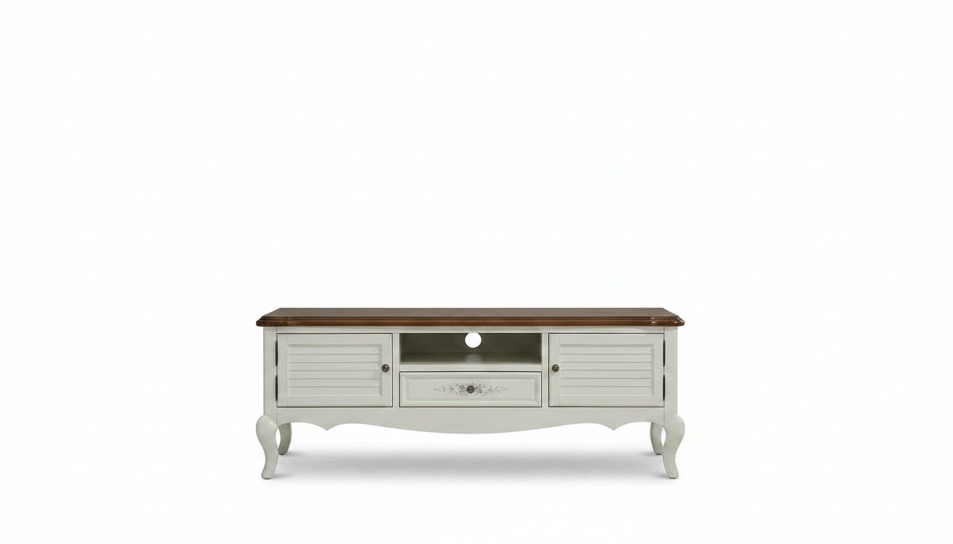 Sideboard tv Lowboard rtv Schrank Tisch Wohnzimmer Holz Klassisch Landhaus Möbel