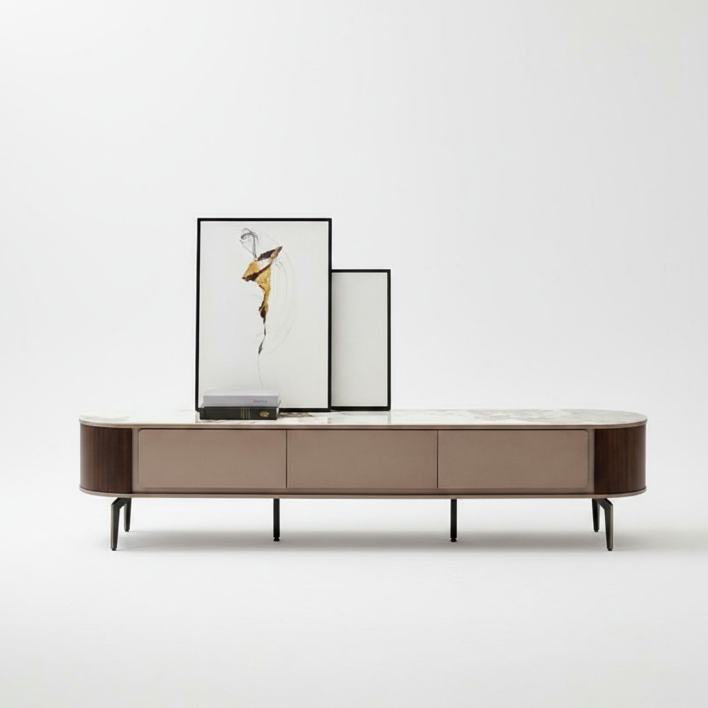 Sideboard tv Schrank Lowboard Holz Modern Stand Wohnzimmer rtv Neu