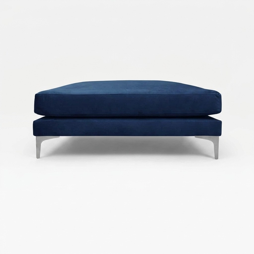 Sitzhocker Hocker Pouf Puff Sitzpouf Fußhocker Ottomane Samt 70x80m Textil