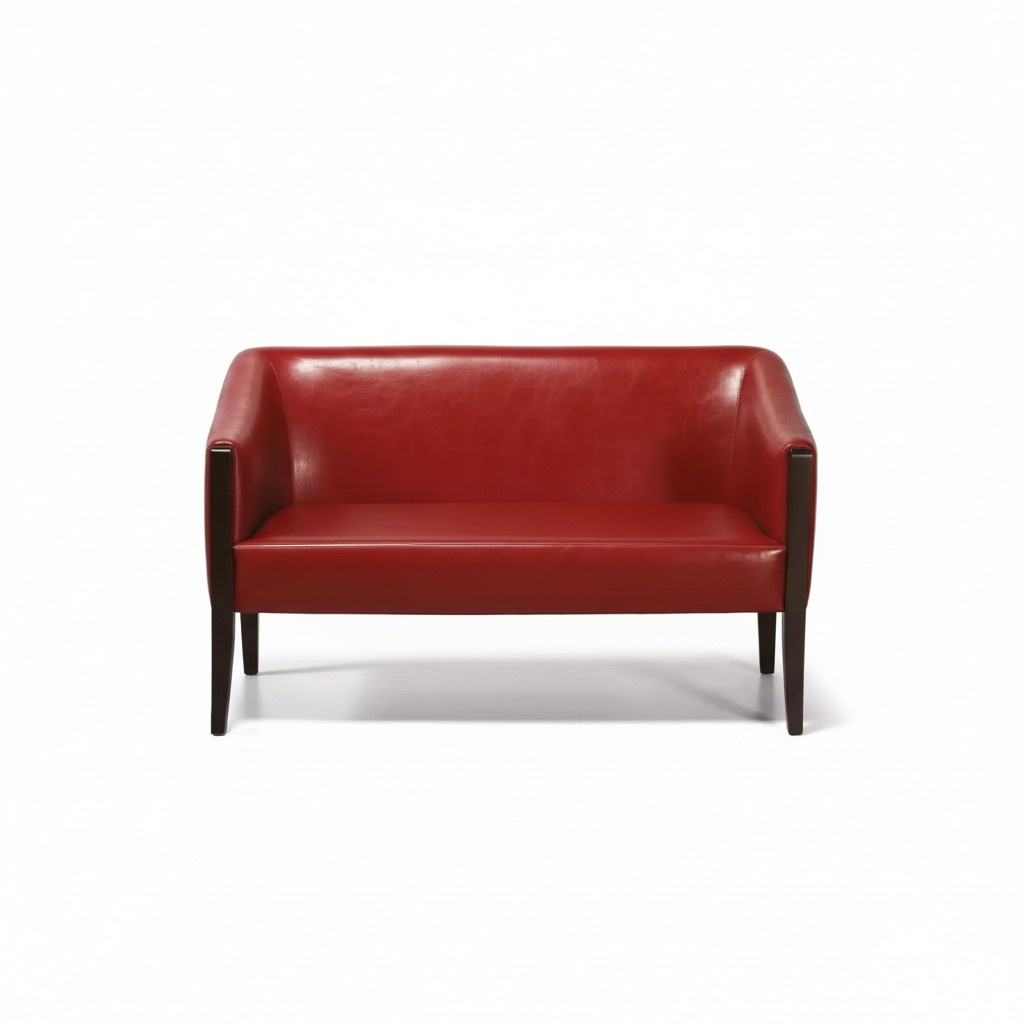 Sofa 2 Sitzer Arbeitszimmer Stil Modern Textil Möbel Büromöbel Luxus Couch