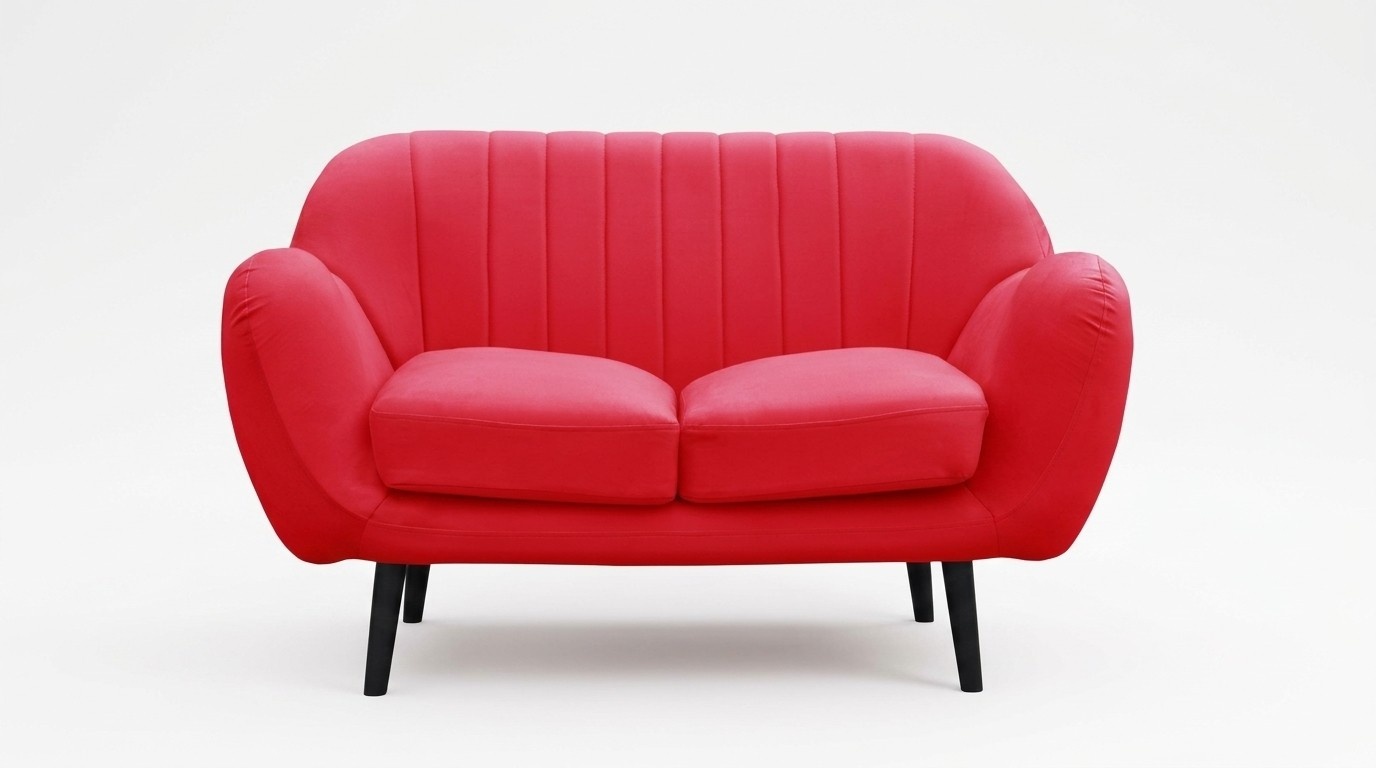 Sofa 2 Sitzer Design Sofas Polster Moderne Sitz Stoff Leder Zweisitzer Neu Couch
