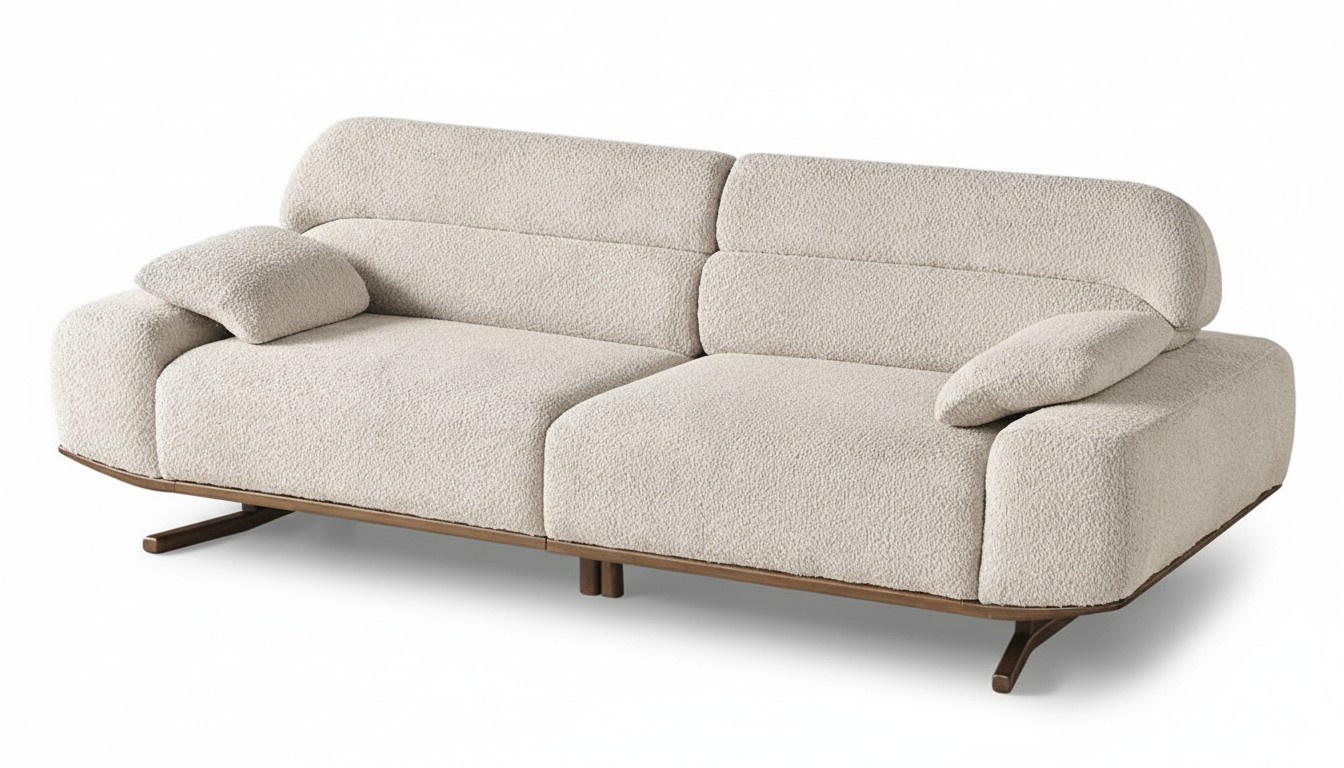Sofa 3 Sitzer Moderne Wohnzimmer Polstermöbel Dreisitzer Polstersofa