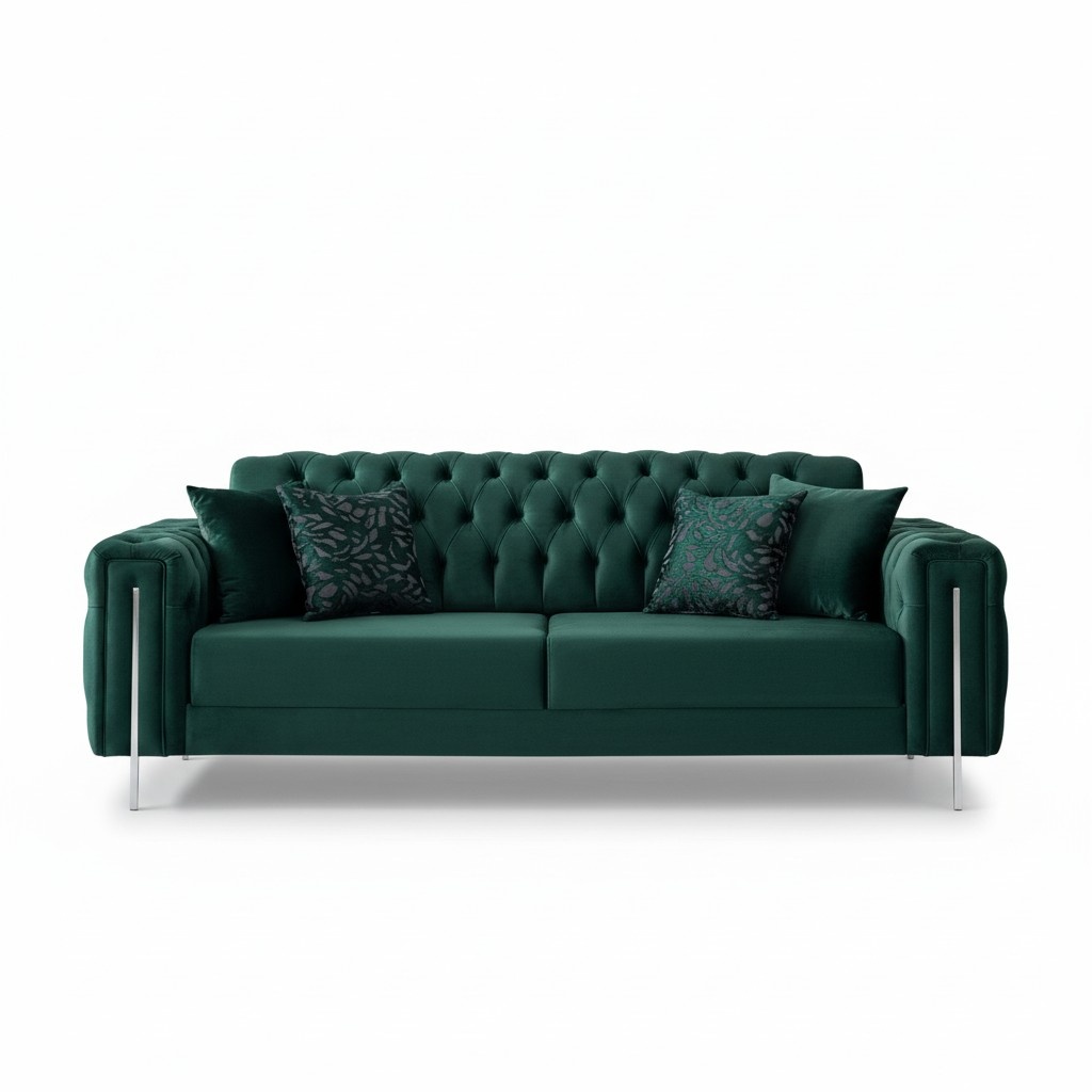 Sofa 3 Sitzer Stoff Sofas Couch Polster Garnitur Sofagarnitur Moderne Dreisitzer