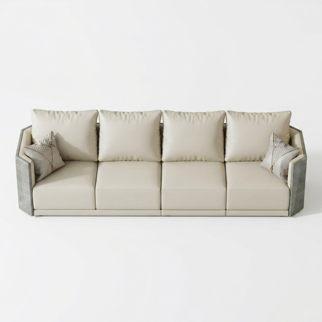 Sofa 4 Sitzer Big xxl Couch Sofas Couchen Wohnzimmer Design Big Couchen