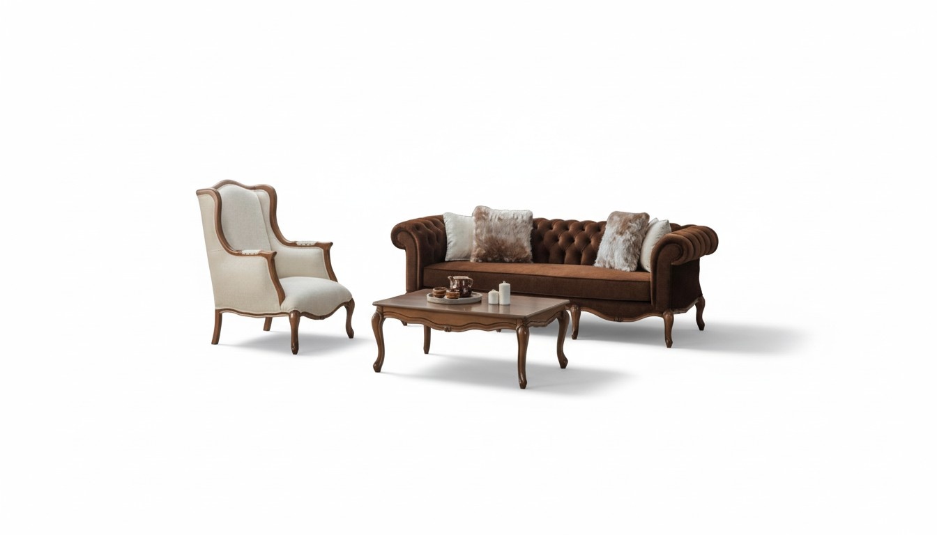 Sofa Couch Sitzmöbel Wohnzimmergarnitur Sofas Sessel Couchgarnitur Polsterset