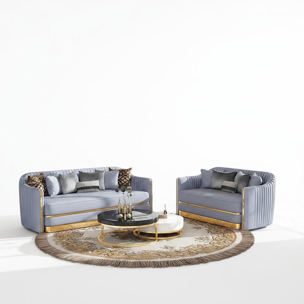 Sofa Dreisitzer Couch Polster Design Sitz Sofas Zimmer Möbel Moderne