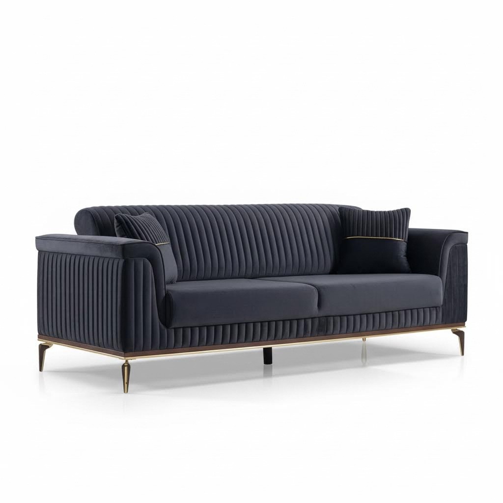 Sofa Dreisitzer Polstercouch Couch Sitzmöbel Polster Möbel Polstermöbel