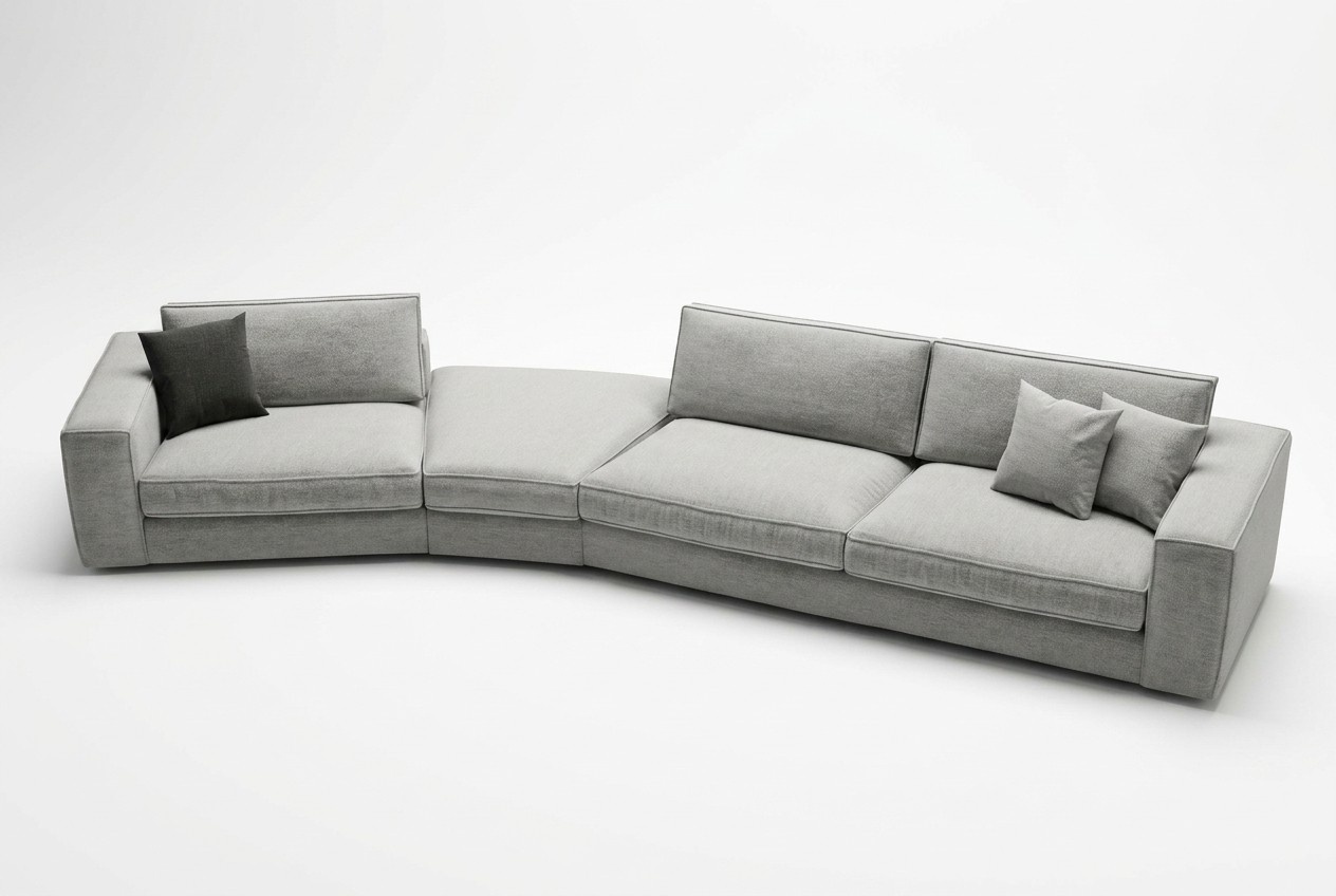 Ecksofa in modernem Design – Eine einfache Lösung für Gemütlichkeit