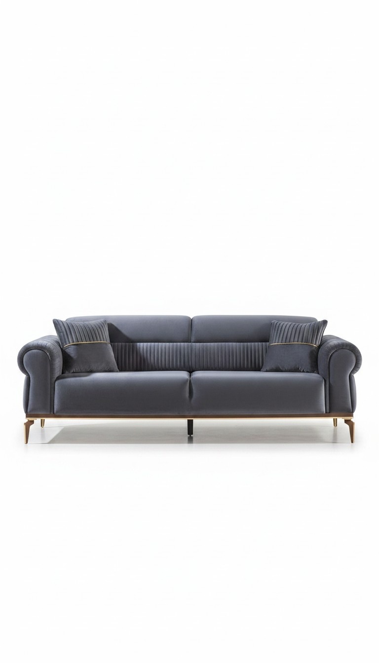Sofa Polstercouch Dreisitzer Couch Sitzmöbel Polster Möbel Polstermöbel