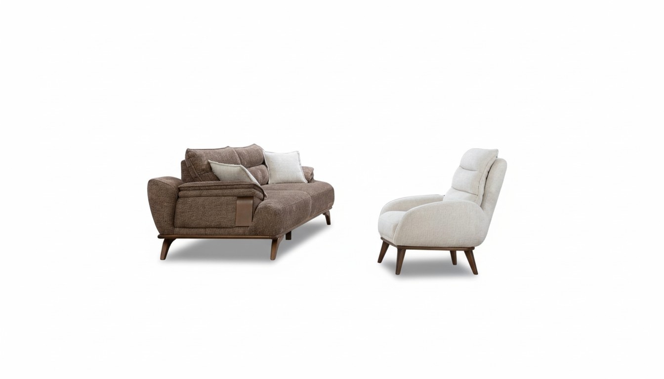 Sofa Polstergarnitur Sessel Couchgarnitur Wohnzimmergarnitur Sofa-Set Sitzgruppe