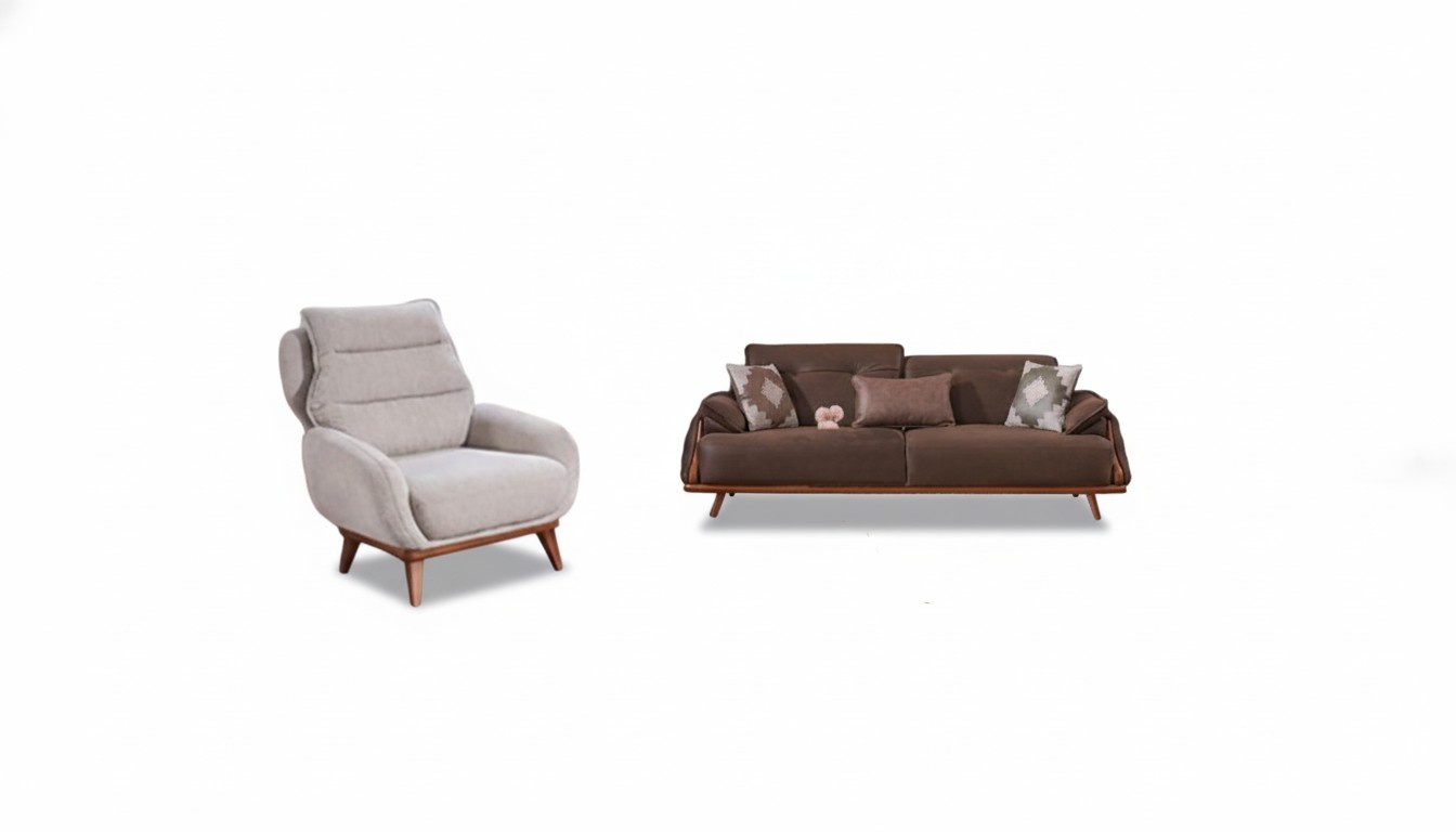 Sofa Polstergarnitur Wohnzimmer Sessel Couchgarnitur Polsterset Couch Garnitur