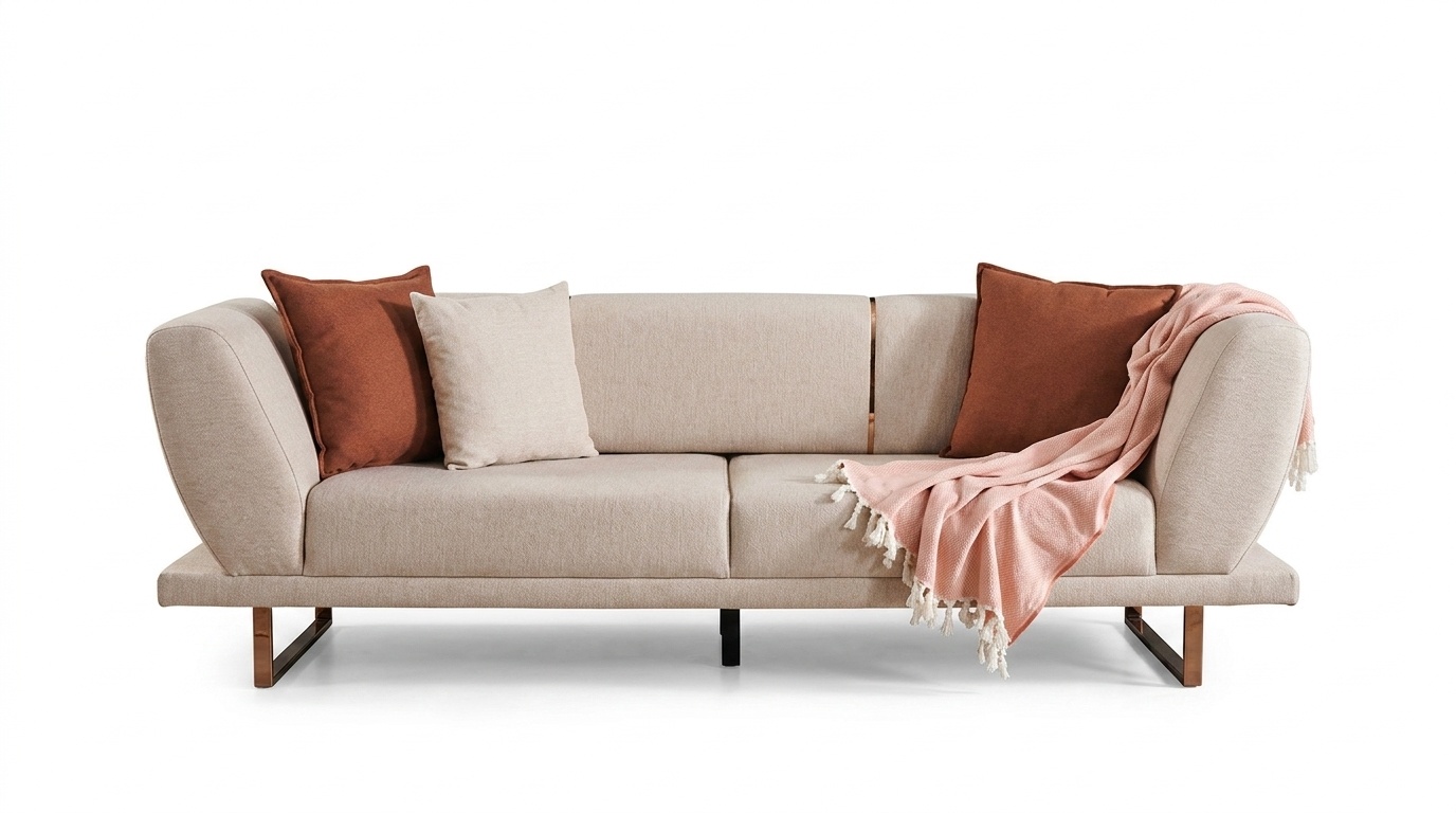 Sofa Polstersofa 3-Sitzer Wohnzimmersofa Relaxsofa Couch Design-Sofa Sitzmöbel