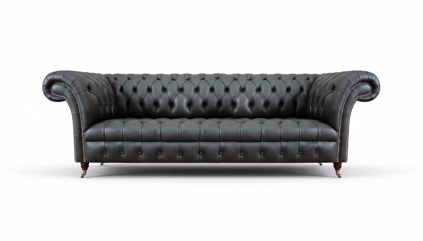 Sofa Viersitzer Couch Ledersofa Wohnzimmer Moderne Luxuriöse Polstermöbel