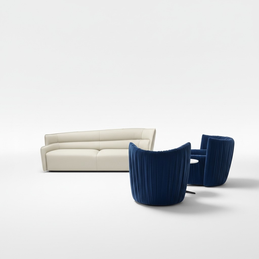 Sofagarnitur 3+1+1 Sitzer Wohnzimmer Garnitur Sofa Sessel Sofas Neu Set 3tlg