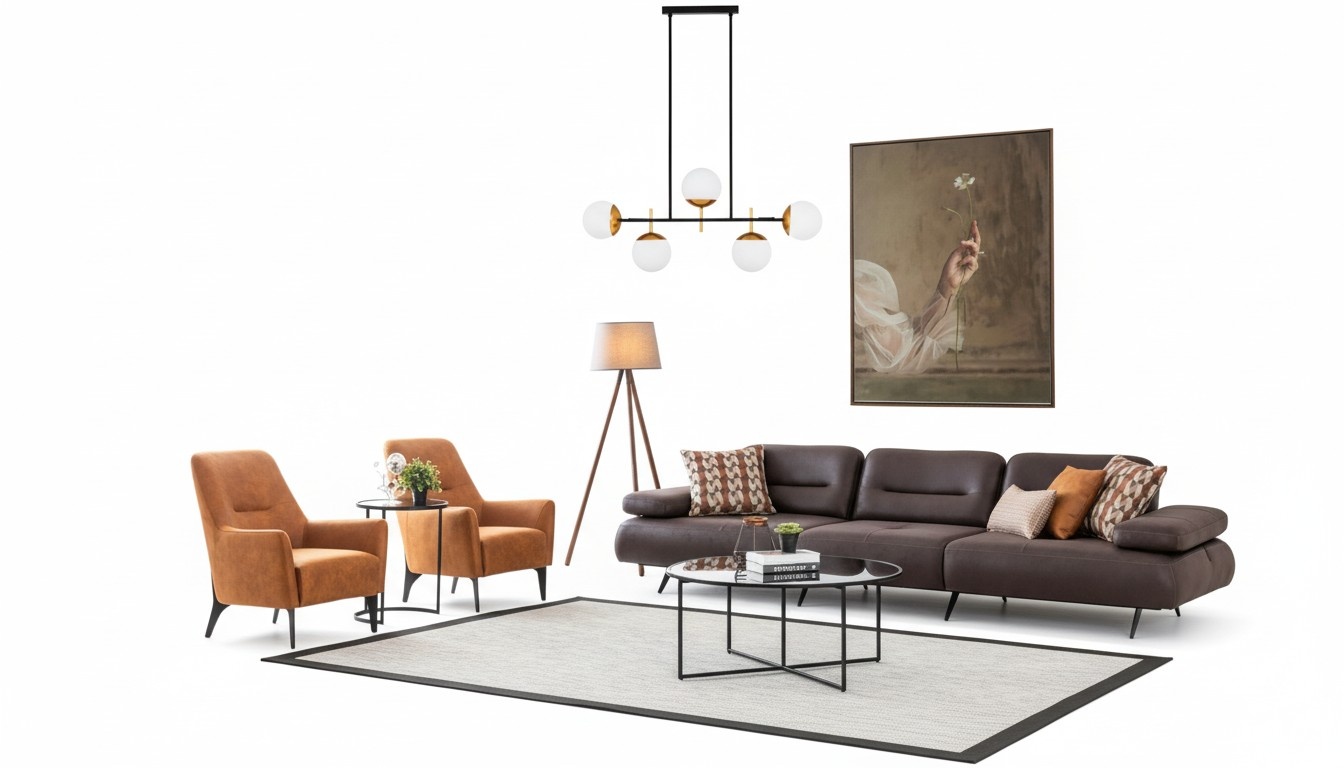 Sofagarnitur 421 Sitz Couch Polster Möbel Wohnlandschaft Garnituren