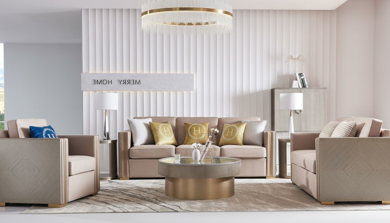 Sofagarnitur Polster 311 Sitzer Set Design Sofas Couchen Textil Modern Garnitur