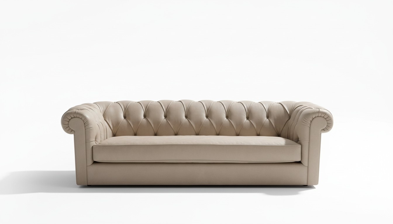 Sofagarnitur Polster Couch Sofa Klassik Chesterfield 3 Sitzer Sofas Washington