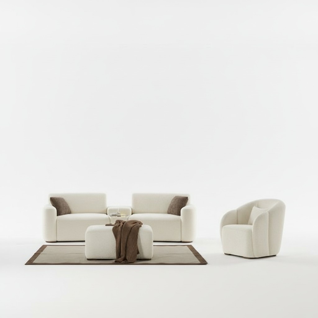 Sofagarnitur Relaxgarnitur Sofa-Set Lounge Polster Sitzgruppe Sofa Couch 3tlg