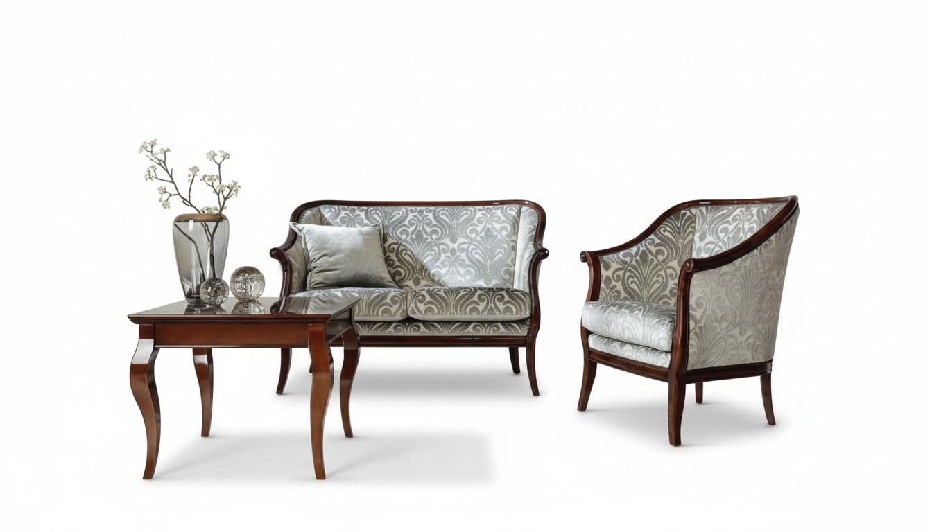 Sofagarnitur Sofa Garnitur Sessel Couchtisch Set Wohnzimmer Möbel 3tlg.