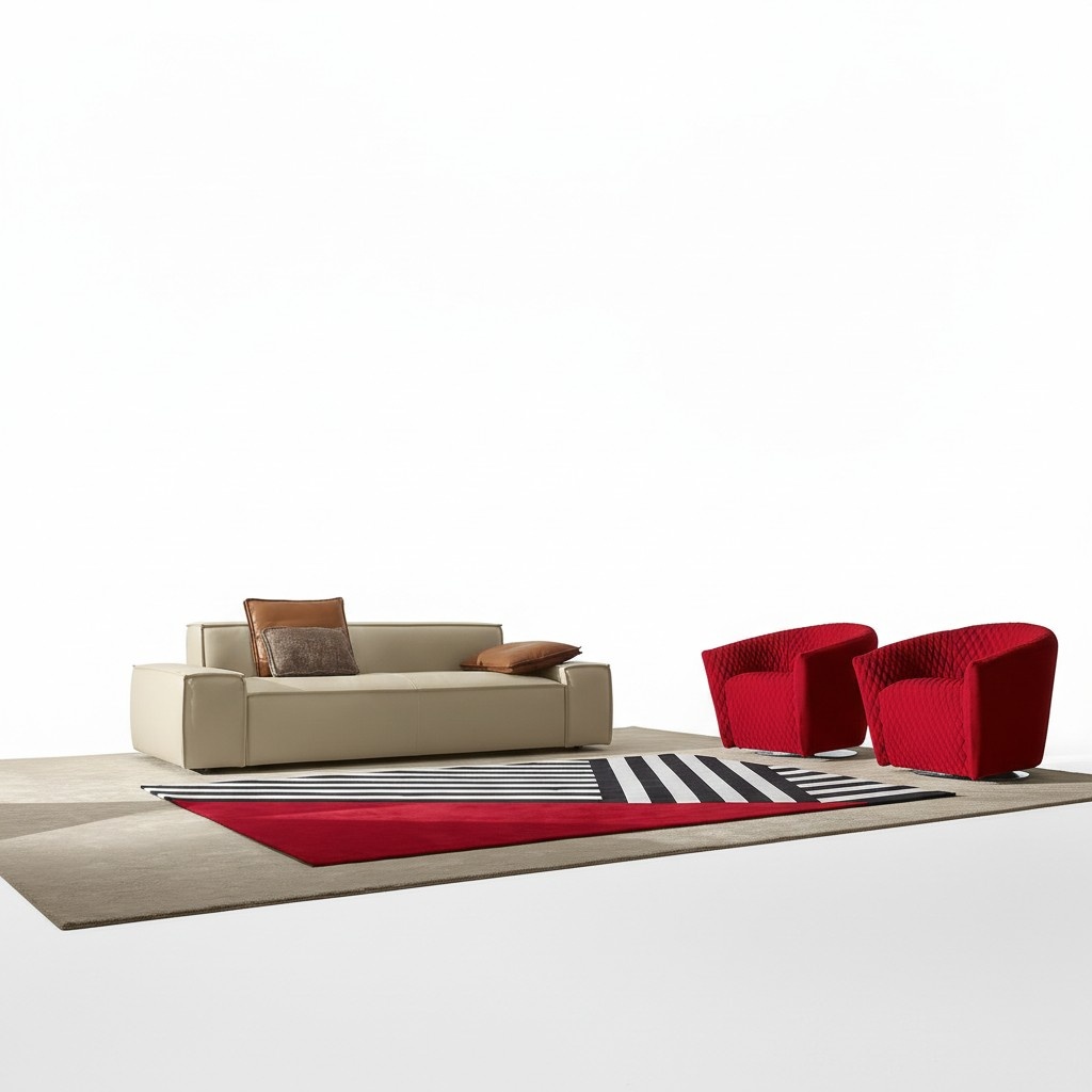 Sofagarnitur Sofa Luxus Garnitur Sofas Sessel 311 Sitzer Modern Set Design Beige