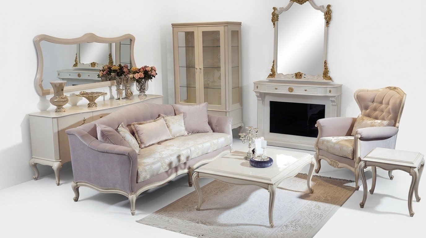 Sofagarnitur Sofas Sessel 3+1Sitzer Couchtisch Beistelltisch Set 3tlg